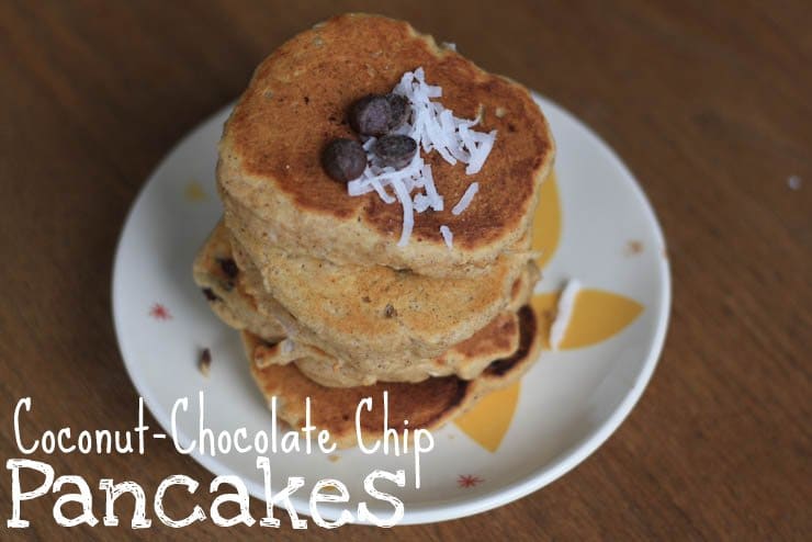 Almond Joy-Inspired Pancakes