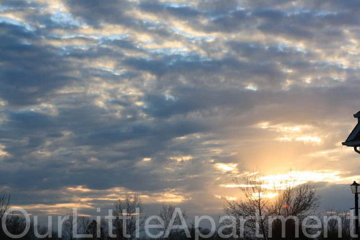 Spring sky