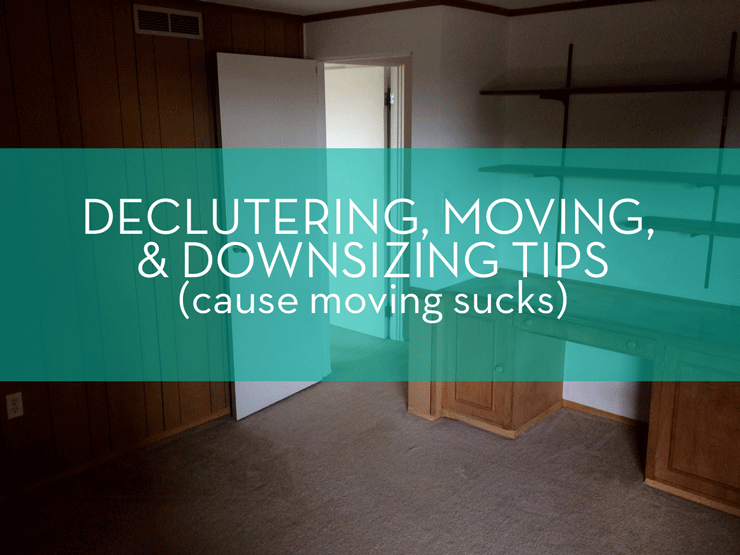 decluttering